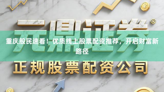 重庆股民速看！优质线上股票配资推荐，开启财富新路径