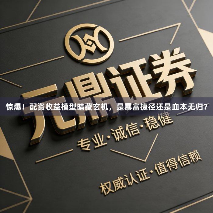 惊爆！配资收益模型暗藏玄机，是暴富捷径还是血本无归？